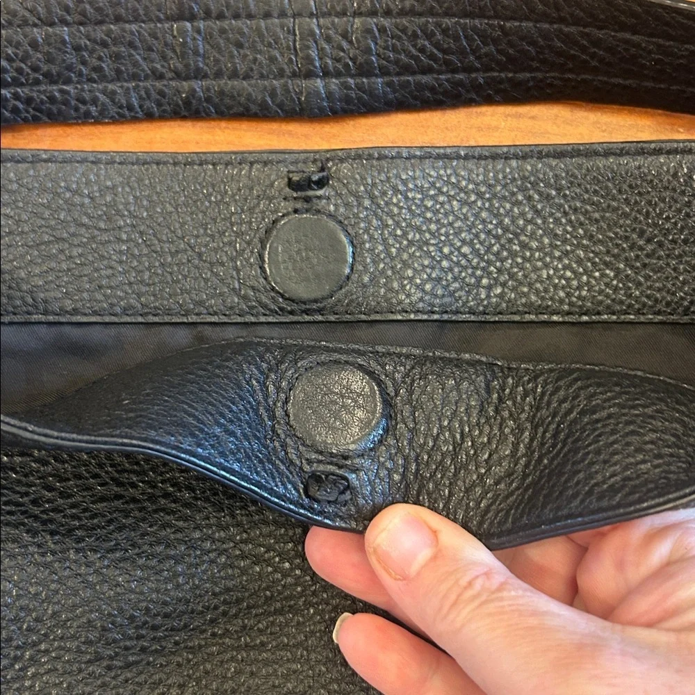 Rebecca Minkoff Isobel Hobo in Black Pebbled Leather